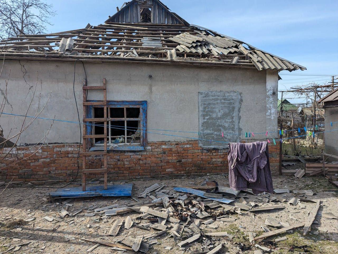 Russian shelling in Zaporizhzhia Oblast kills 1, injures 1