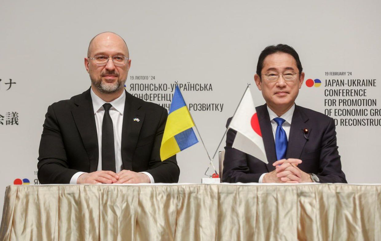 PM Shmyhal: Ukraine, Japan sign 56 documents on cooperation, reconstruction