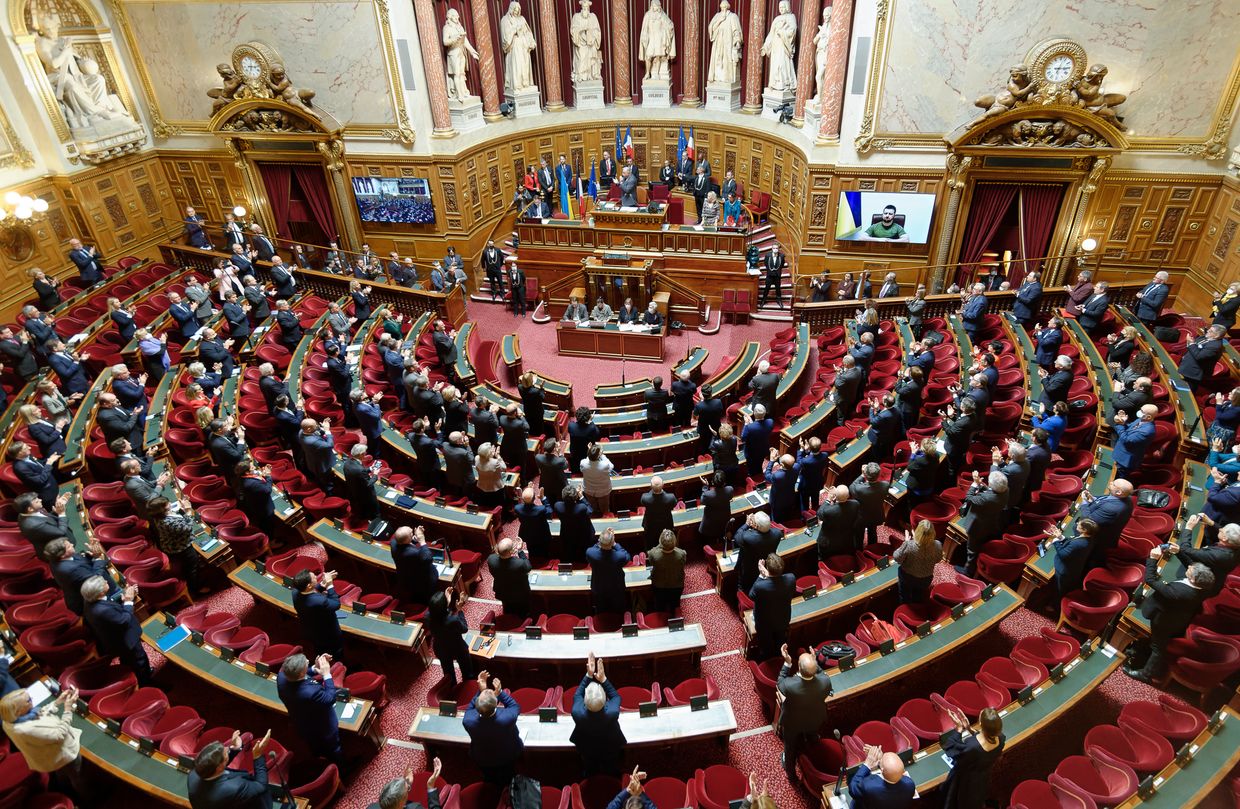The French Senate in 2022.