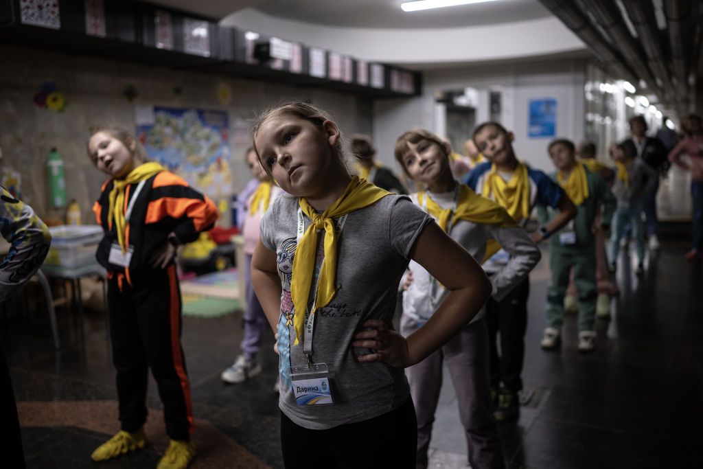The Counteroffensive: Inside Kharkiv's underground metro schools