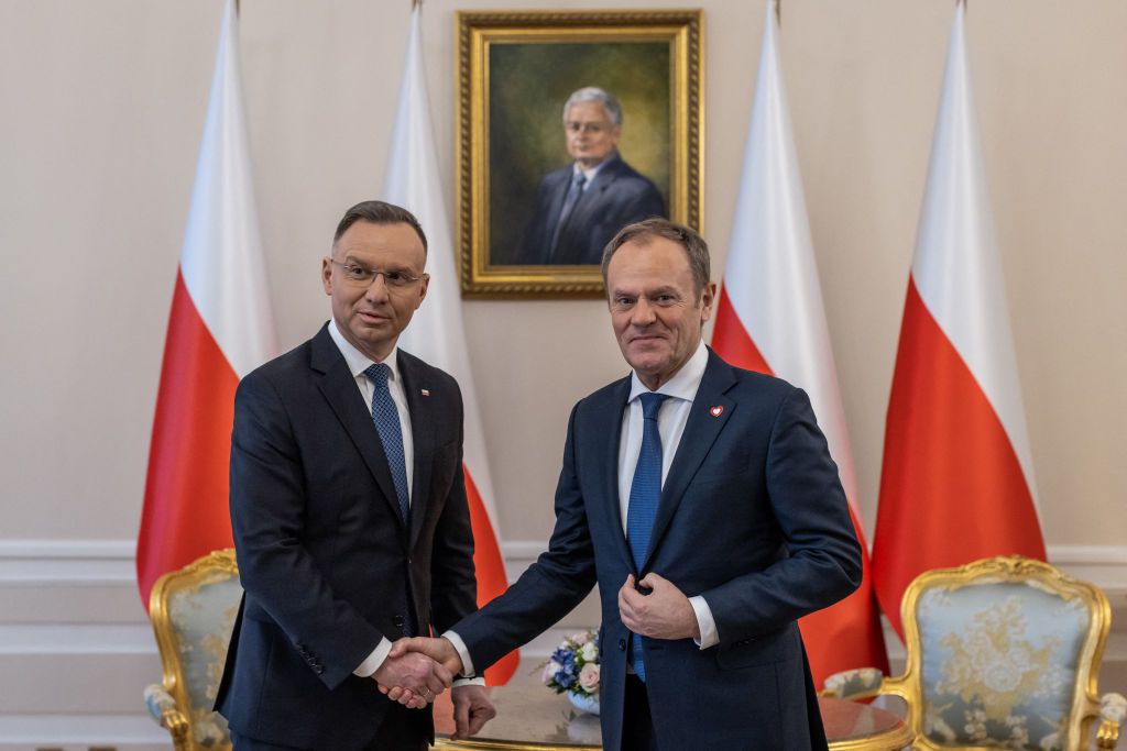 Poland's Duda, Tusk to visit US to lobby for Ukraine