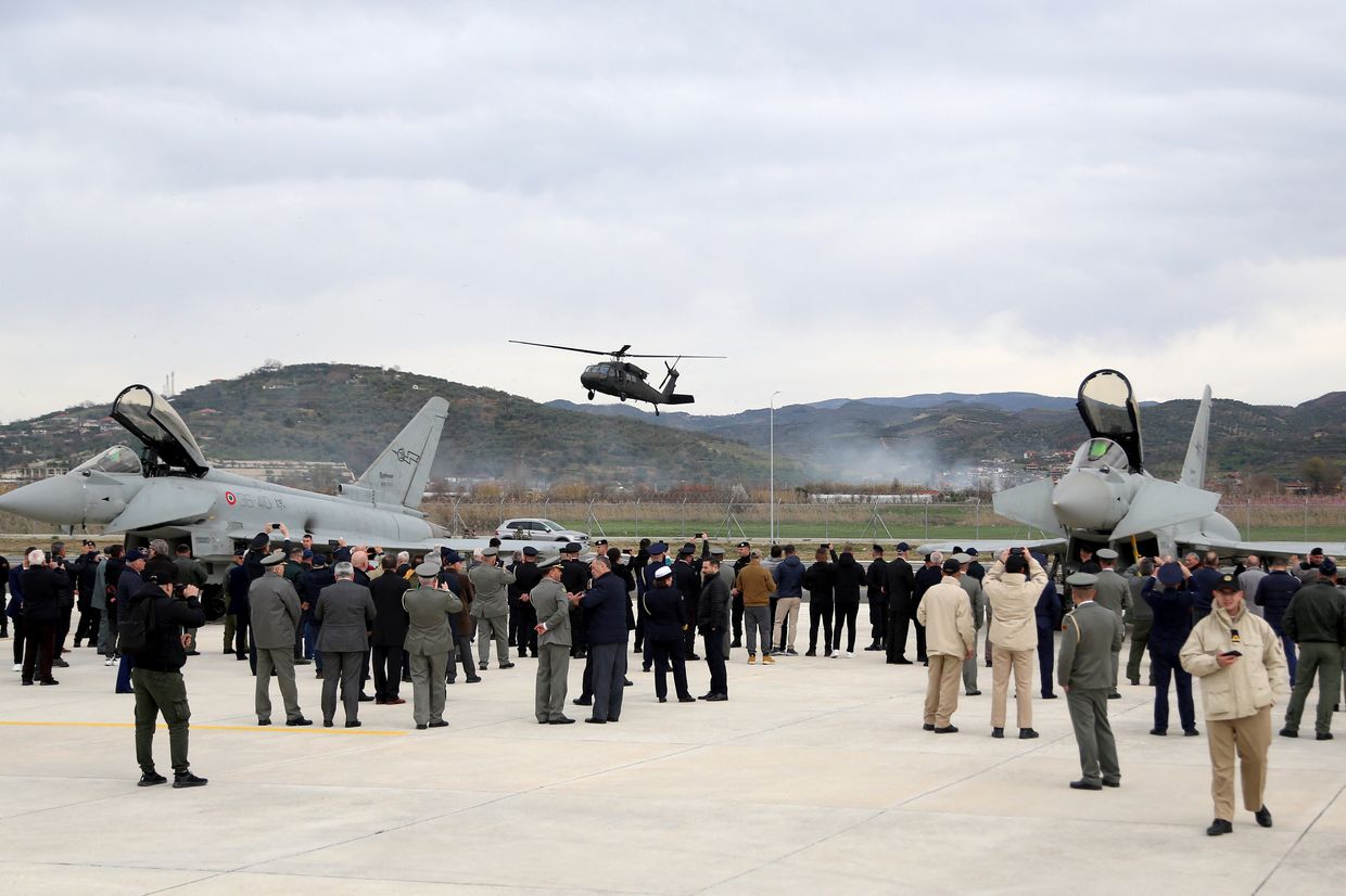 Albania reopens communist-era air base after $54 million NATO refurbishment
