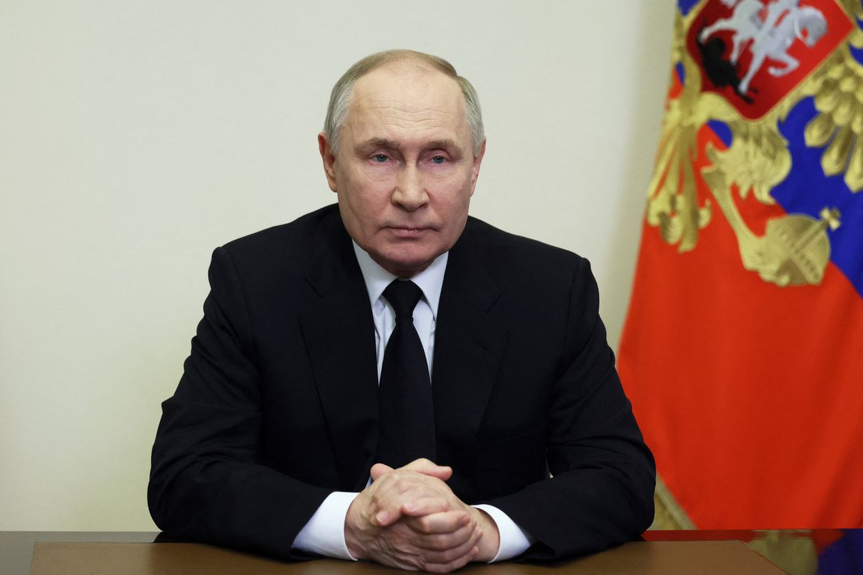 Putin recognizes 'radical Islamists' carried out terrorist attack, claims Ukraine still involved