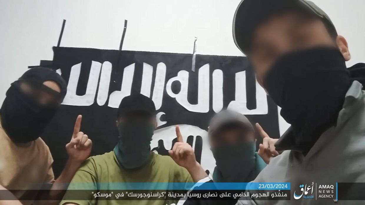 Islamic State releases photo of alleged perpetrators of Moscow shooting