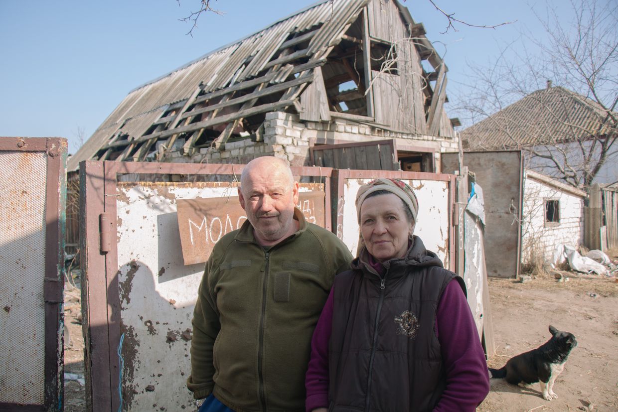 Ukraine’s ‘angels’ who look after, evacuate civilians left in front-line Donbas