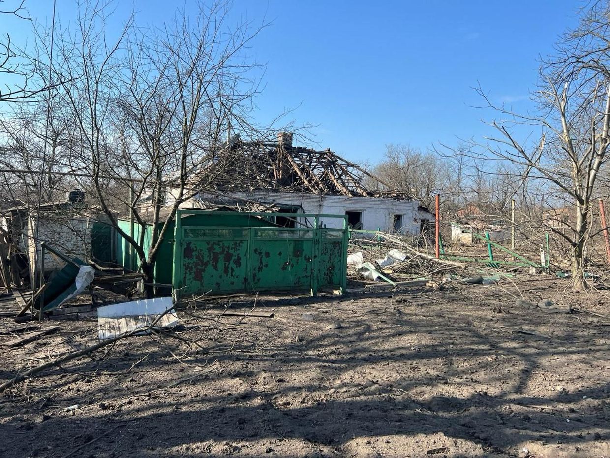Governor: Russian attacks in Donetsk Oblast kill 1, injure 1