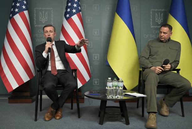 Sullivan vows US will deliver $60 billion aid package during visit to Kyiv