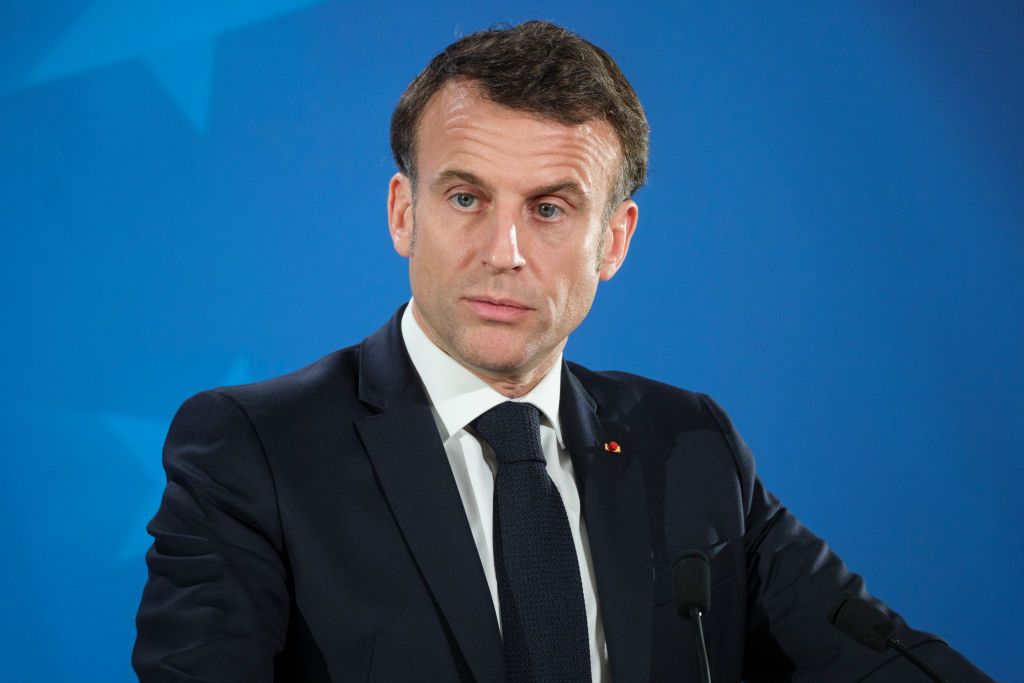 Macron says he would consider sending troops to Ukraine in case of Russian breakthrough, Ukrainian request