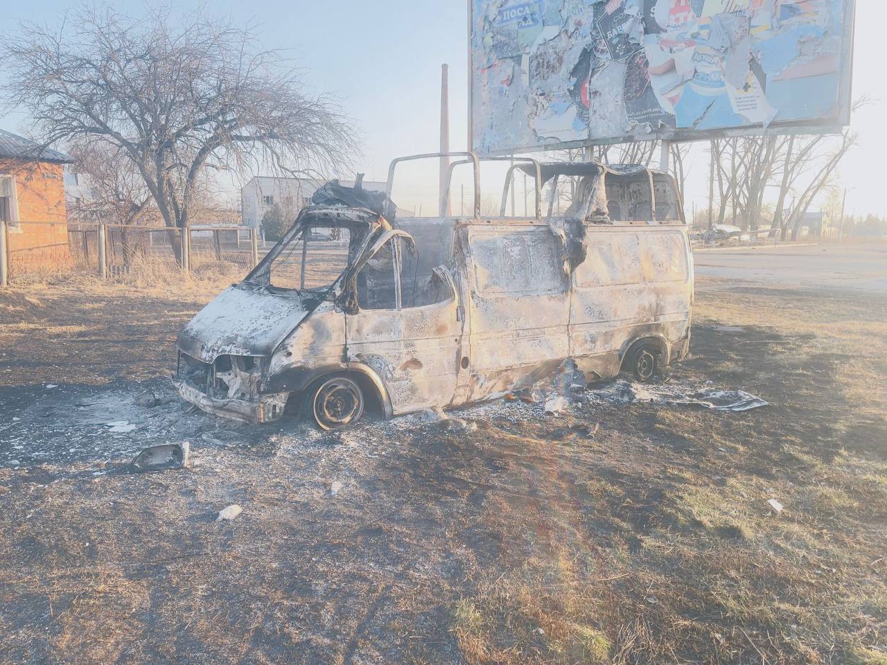 Governor: Russian drone attacks car in Vovchansk in Kharkiv Oblast, kills 2