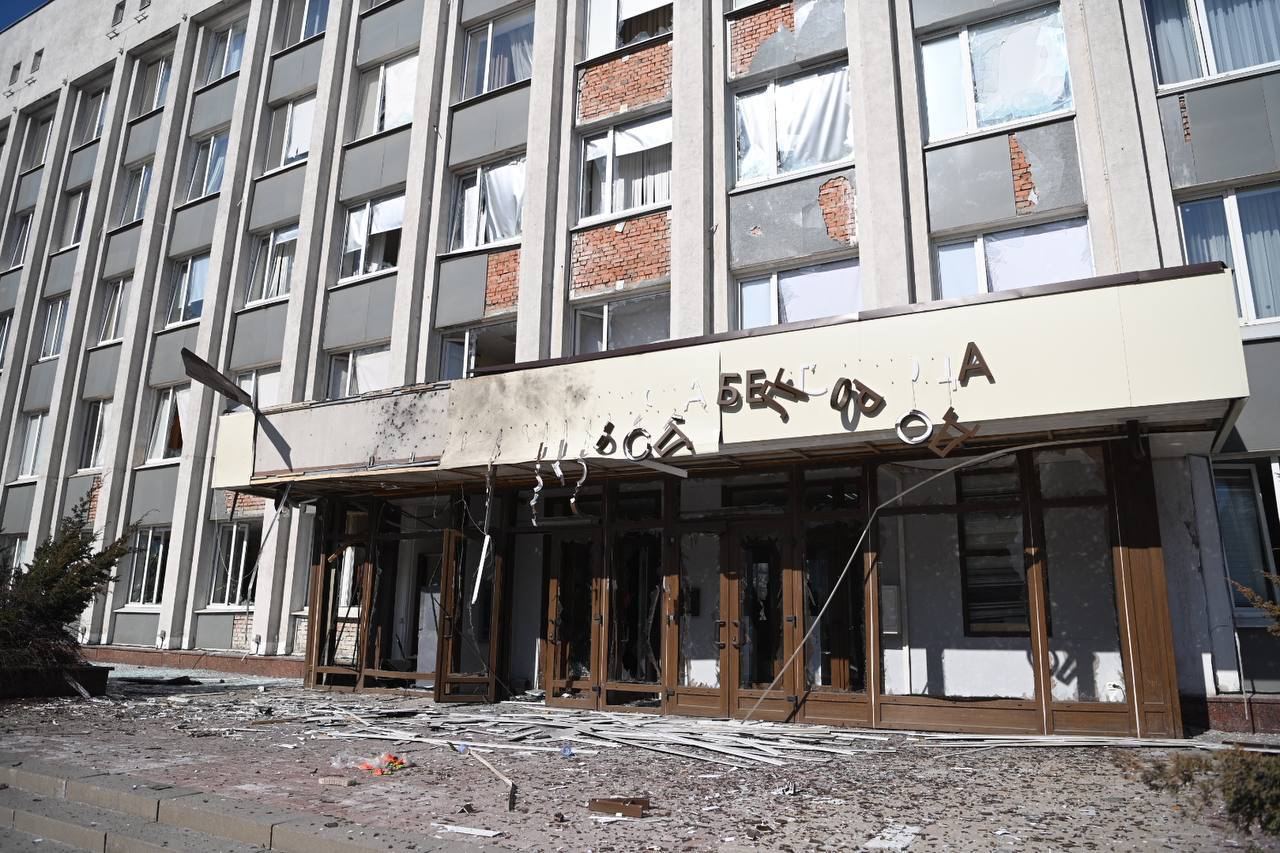 Russian governor claims drone hit Belgorod administration building