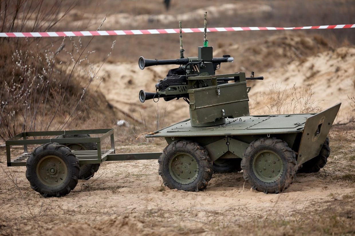 Minister: Ukraine to mass-produce robots to 'minimize human involvement on battlefield'
