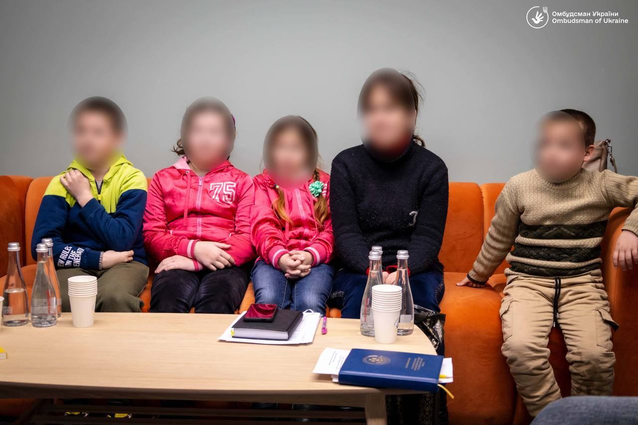 Governor: 5 children returned from Russian captivity