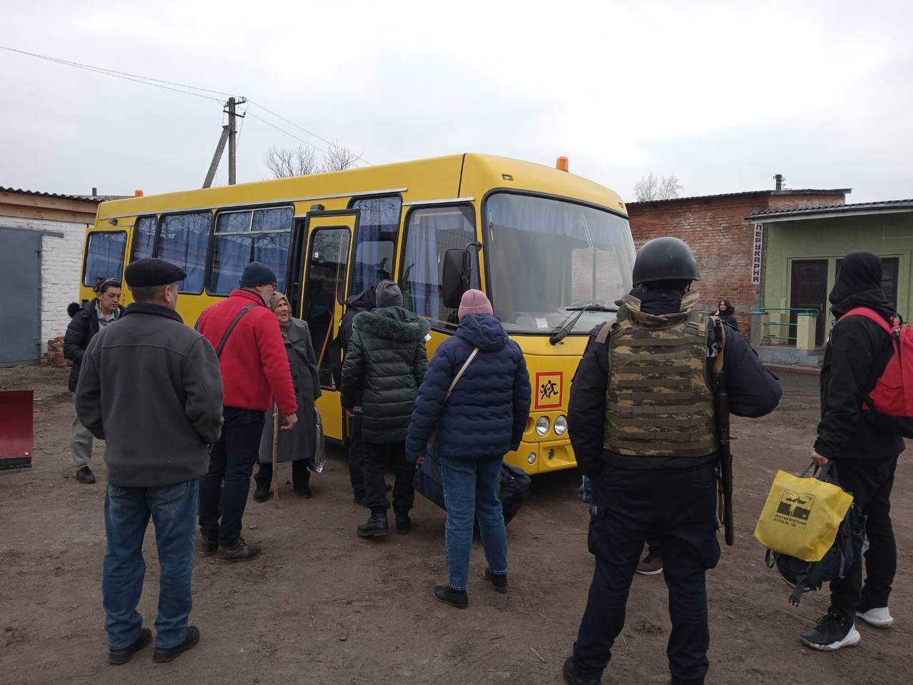 Evacuation of civilians continues in Sumy Oblast
