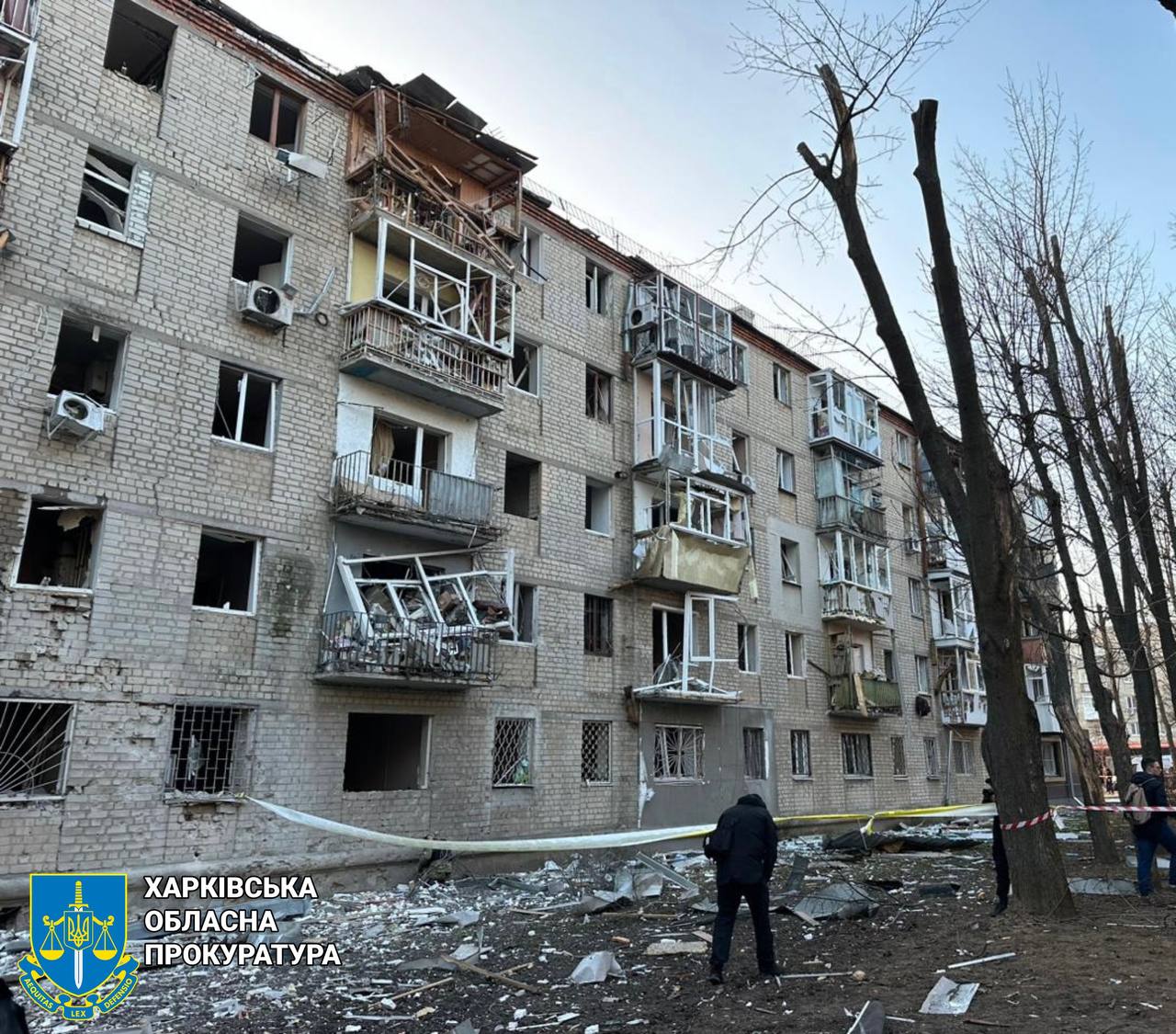 Update: Russian attack on Kharkiv residential area kills 1, injures at least 19, including children