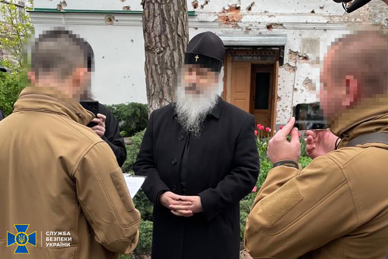 SBU suspects metropolitan of Kremlin-linked church of leaking information about Ukrainian forces
