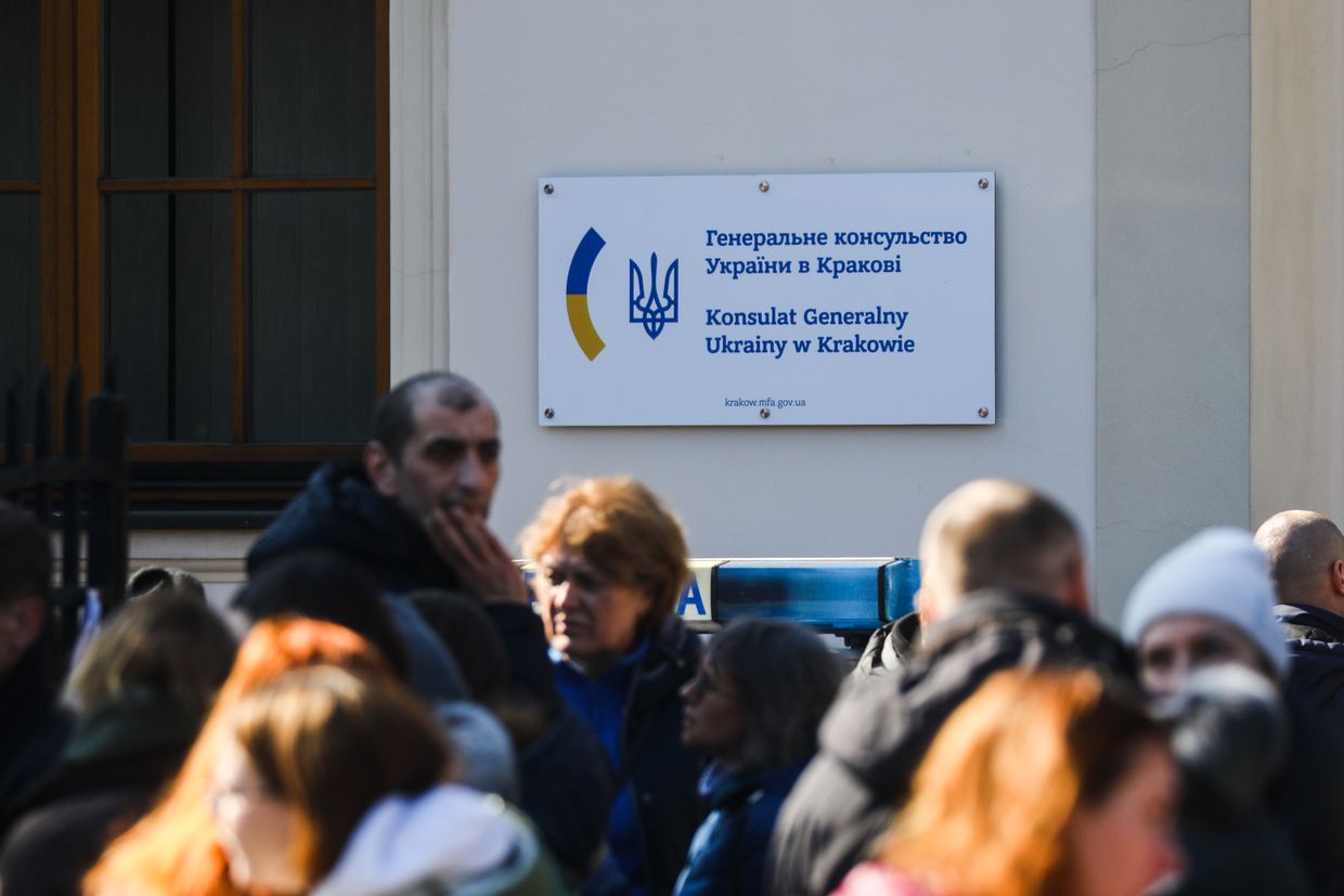 Ukraine suspends consular, passport services for military-age men abroad