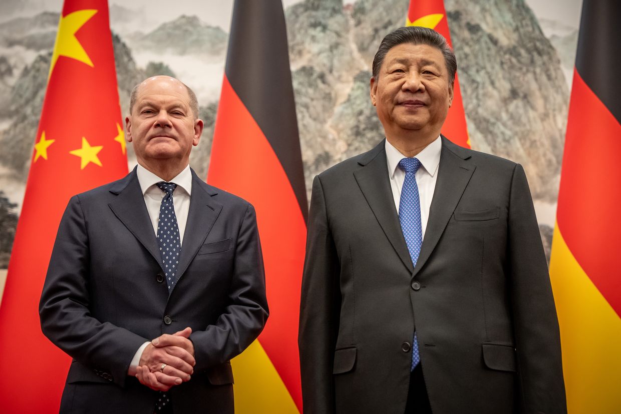 Scholz, Xi meet in Beijing, discuss peace in Ukraine