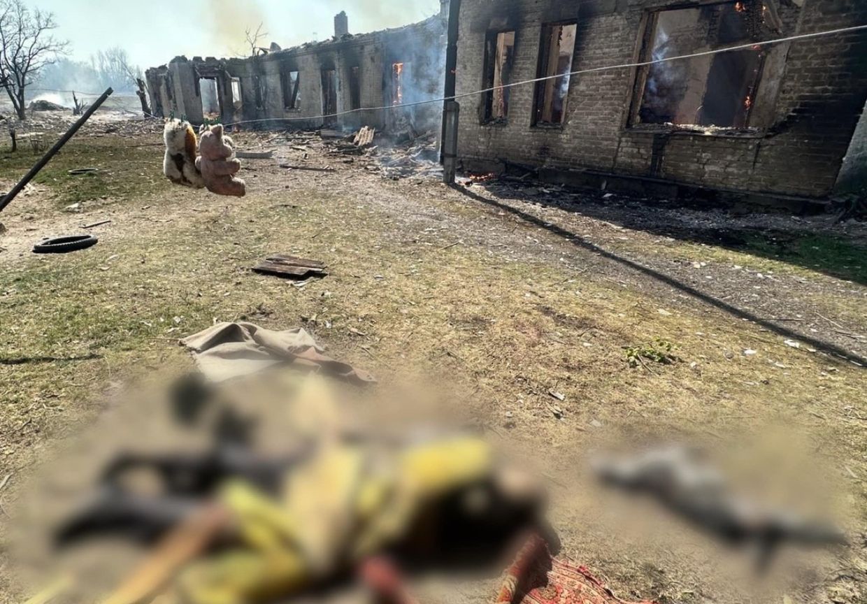 Russian shelling of Kharkiv Oblast village kills 1, injures 2