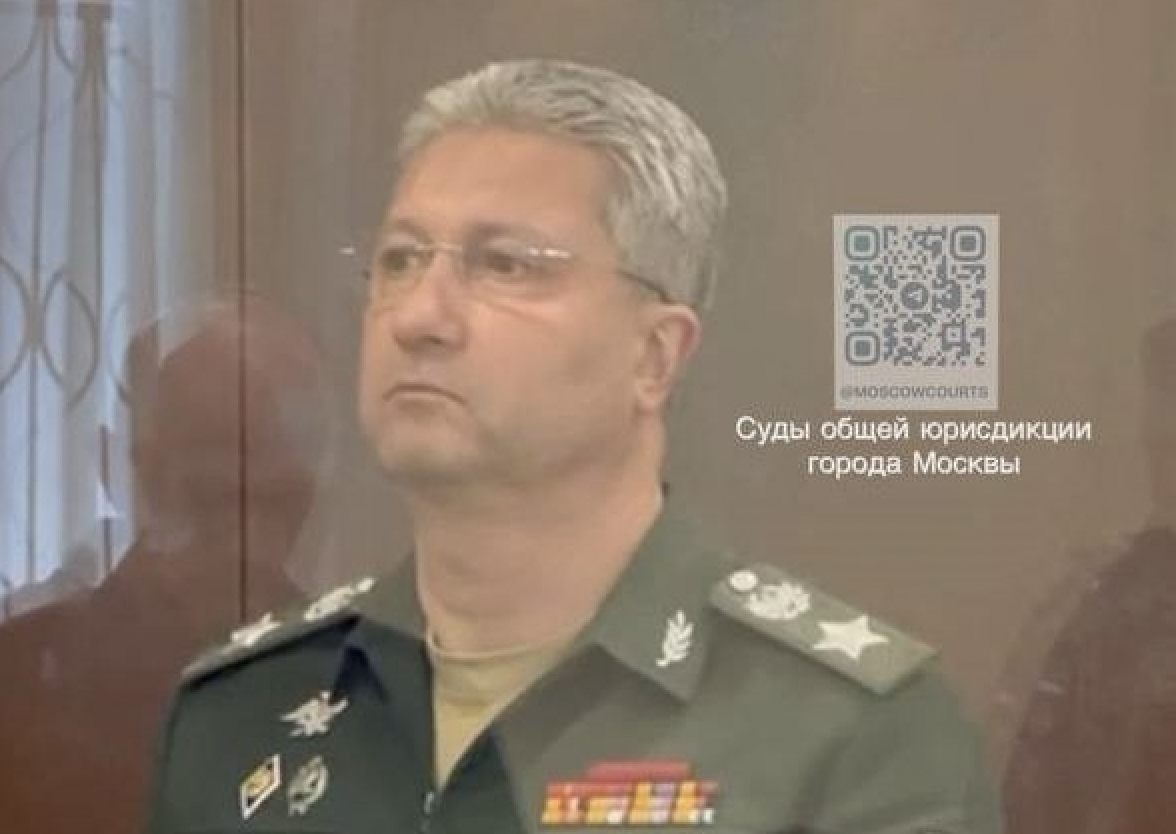 Russian media: Russian deputy defense minister detained for bribery stripped of his position, assets