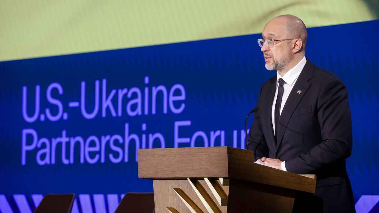 Ukraine's PM meets with US business leaders in Washington