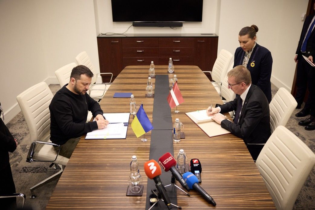 Ukraine, Latvia sign long-term security agreement