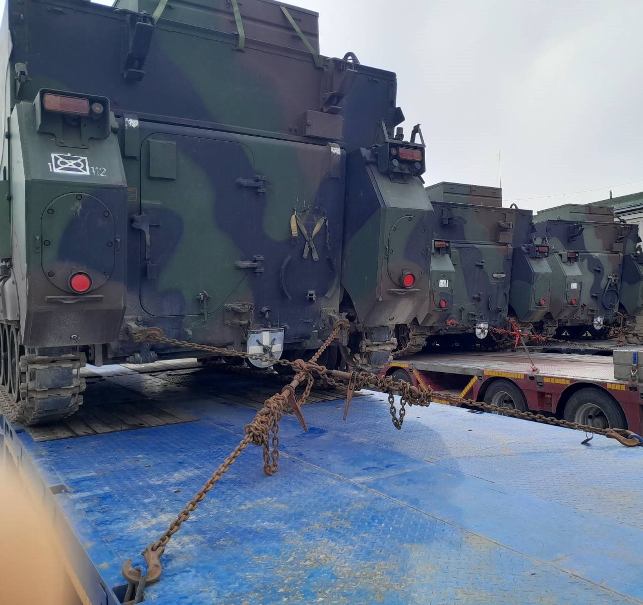 Lithuania delivers additional armored personnel carriers to Ukraine