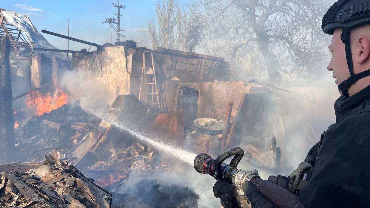 Governor: Russian attack injures 2 in Zaporizhzhia Oblast