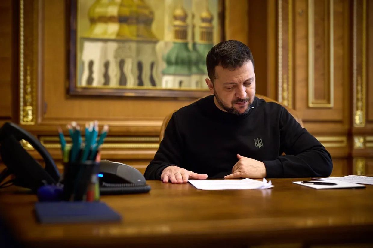Zelensky signs laws on mobilization, extension of martial law