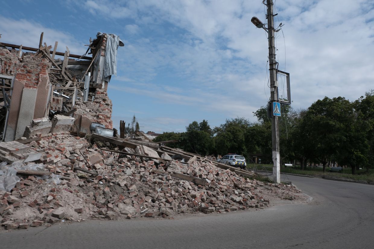 Construction of fortifications around Vovchansk was 'difficult,' official says