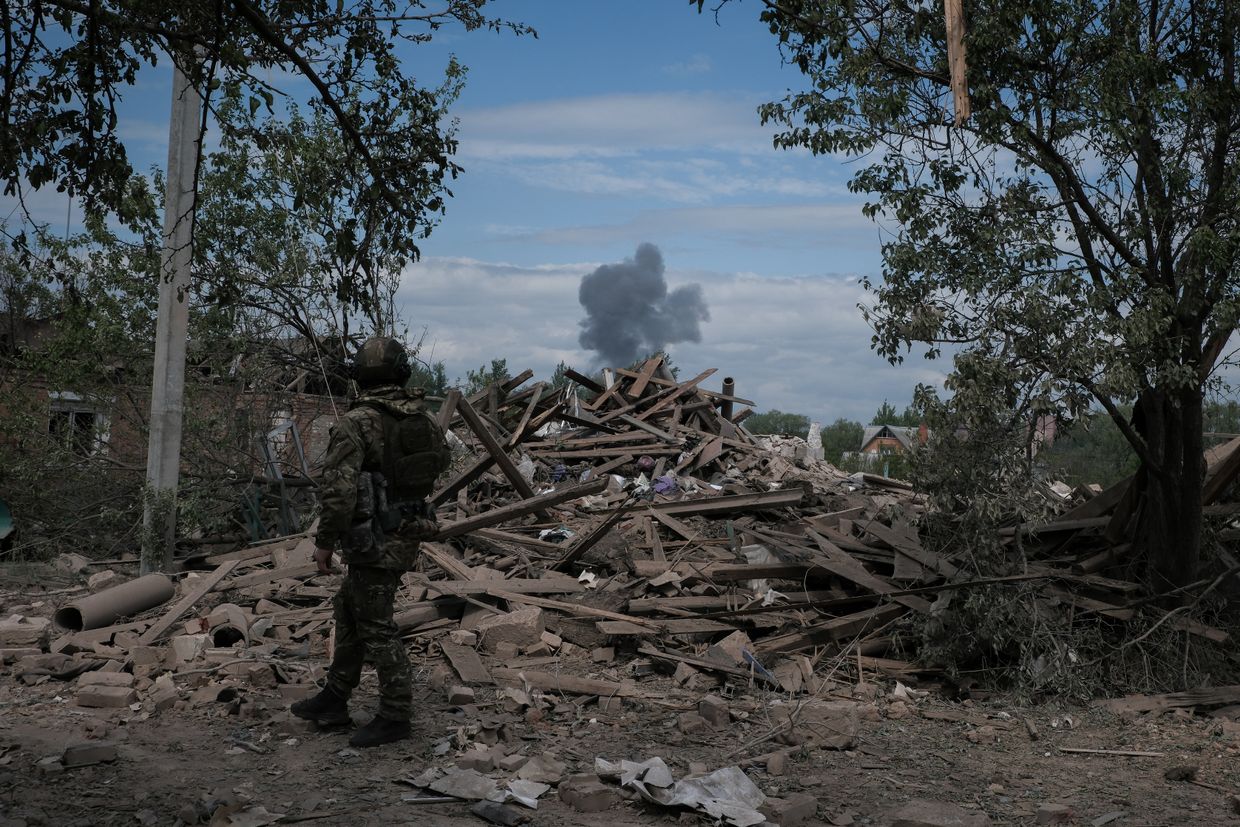 General Staff: Ukrainian soldiers 'change positions' near Lukiantsi village in Kharkiv Oblast