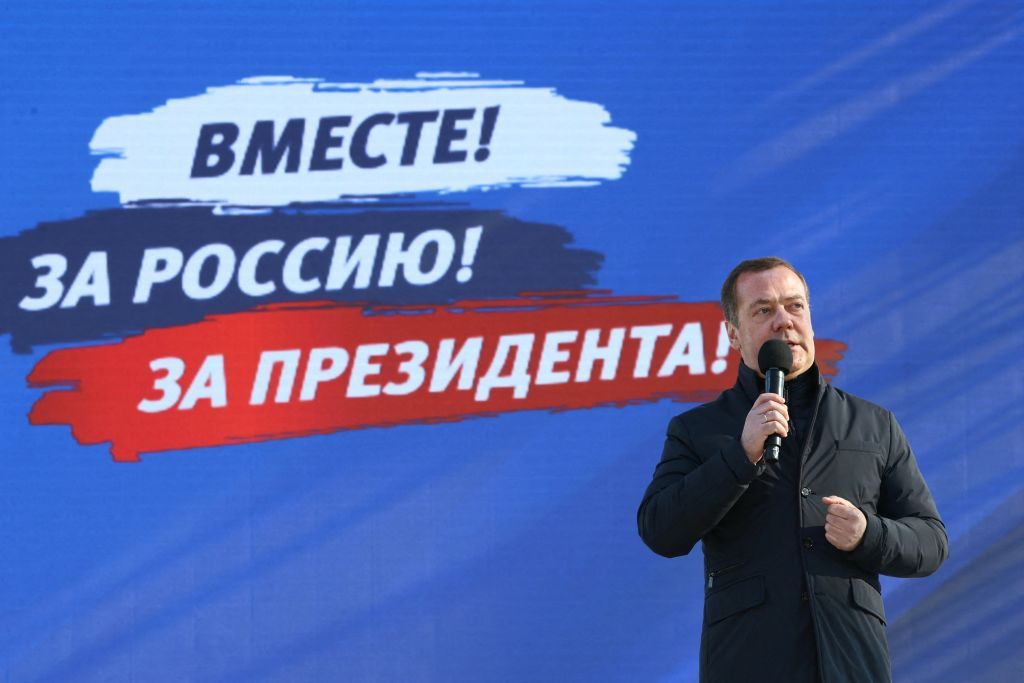 Medvedev says Zelensky is 'legitimate military target'