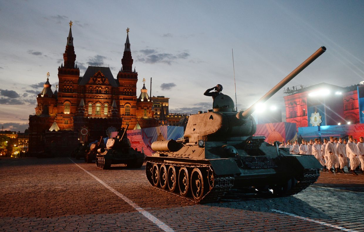 Russia’s highly-militarized Victory Day celebration has nothing to do with WWII