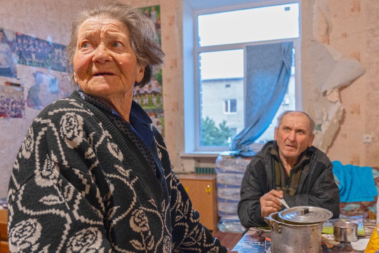 They fled from Russian bombs near Kharkiv. What awaits them now?