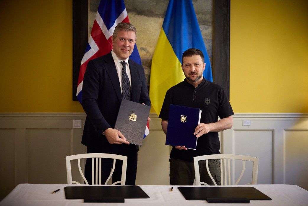 Ukraine, Iceland sign long-term security agreement