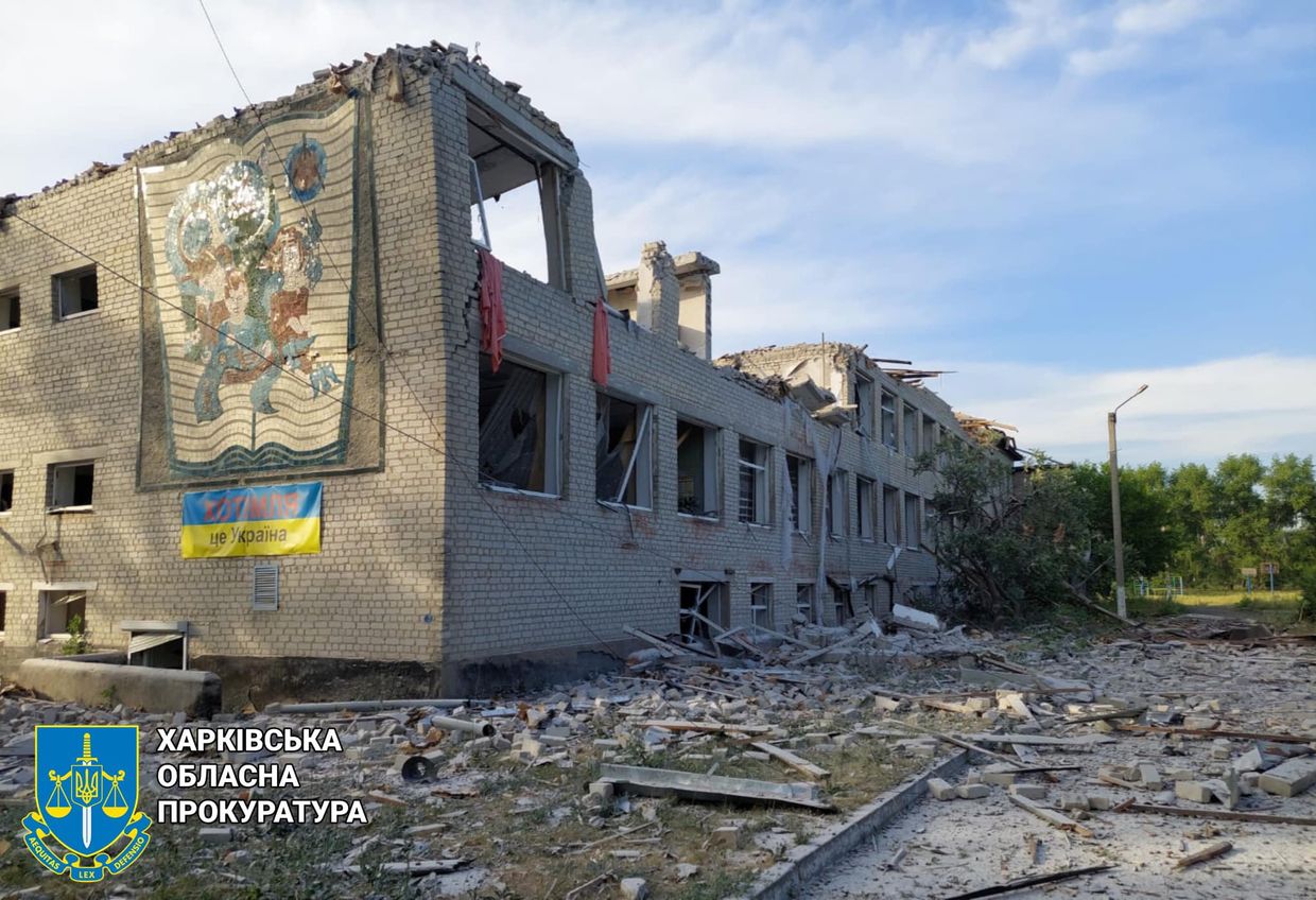 Russian guided bomb attack on Kharkiv Oblast kills 1, injures 2