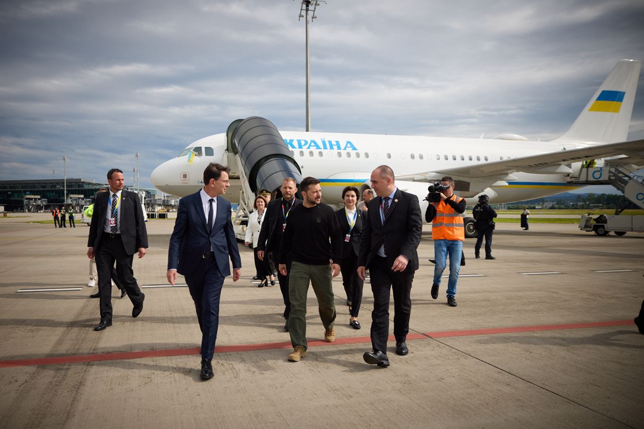 Zelensky arrives in Switzerland as 92 countries confirm peace summit attendance