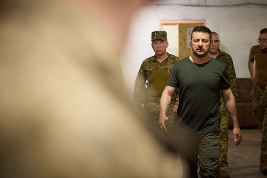 Ukraine war latest: Zelensky visits front line in Donetsk Oblast alongside newly appointed general