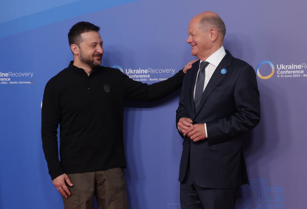 Zelensky arrives in Germany for recovery conference, talks with Scholz