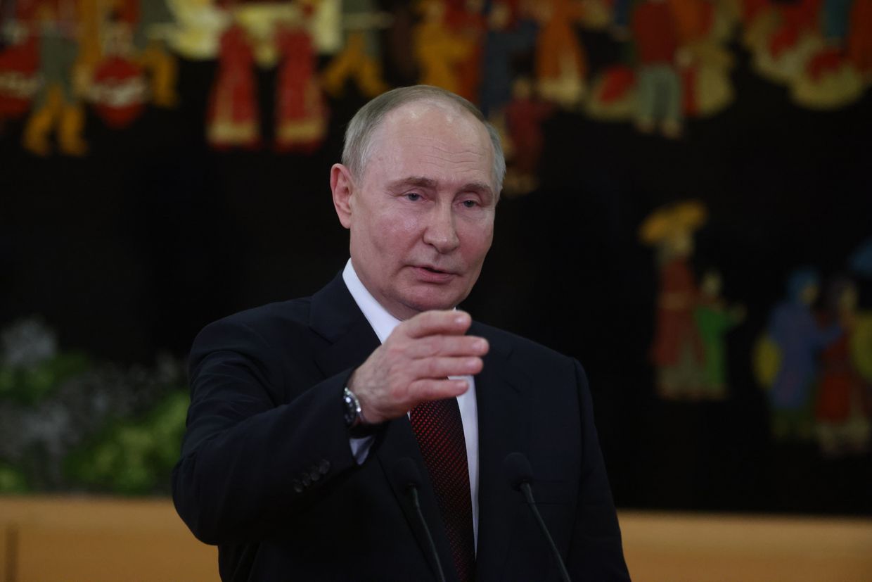 Strategic battlefield defeat would be end of Russia's statehood, Putin claims