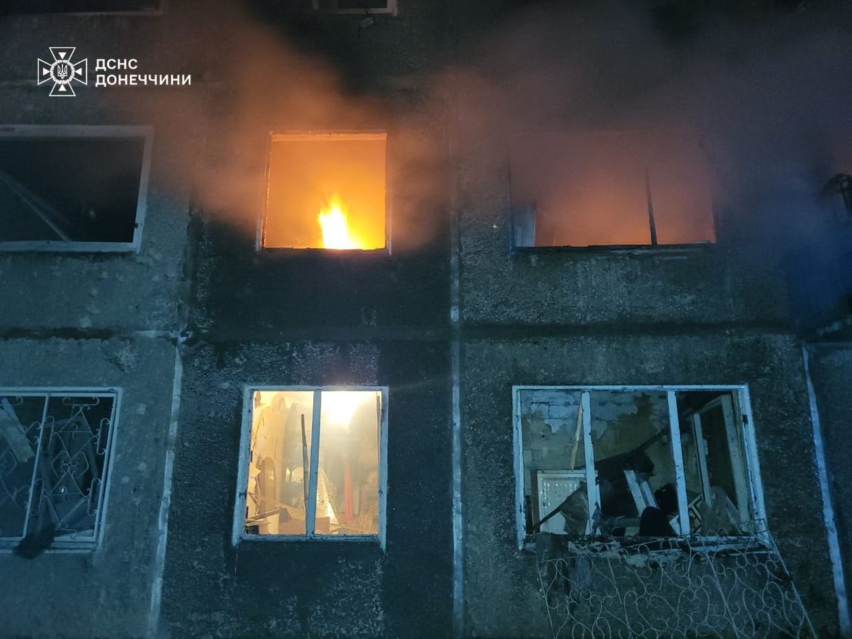 Russia attacks residential area in Kostiantynivka in Donetsk Oblast, injuring 6