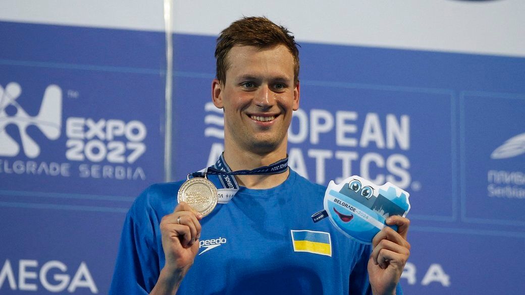 Ukrainian national team wins 5 medals at European Aquatics Championship
