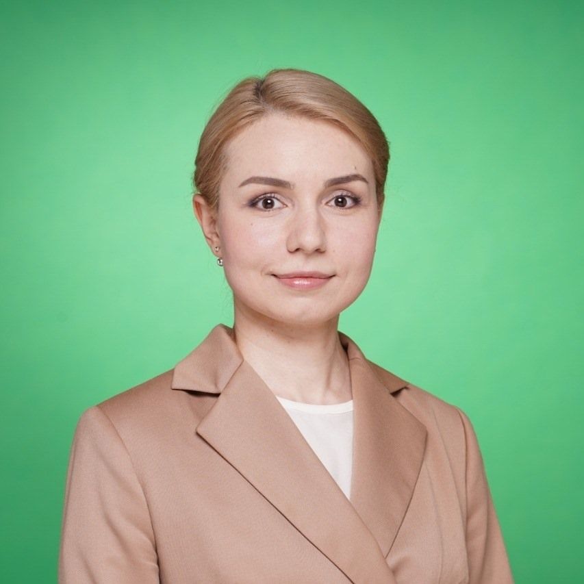 Anastasia Radina, chairperson of parliament's anti-corruption committee in an undated photo.