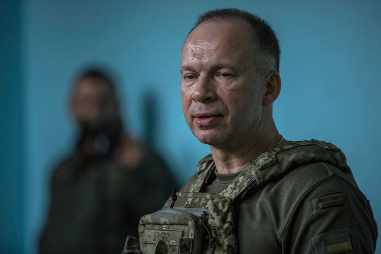 Active Russia-Ukraine front line has expanded, Syrskyi says