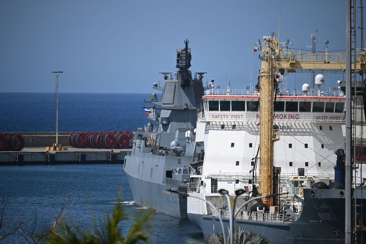 Russian naval ships dock in Venezuela after Cuba stopover