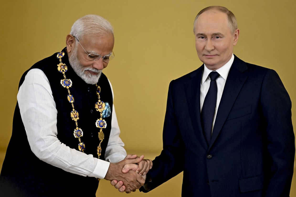 'When innocent children killed, the heart bleeds,' Modi comments on Russian July 8 attack after meeting with Putin
