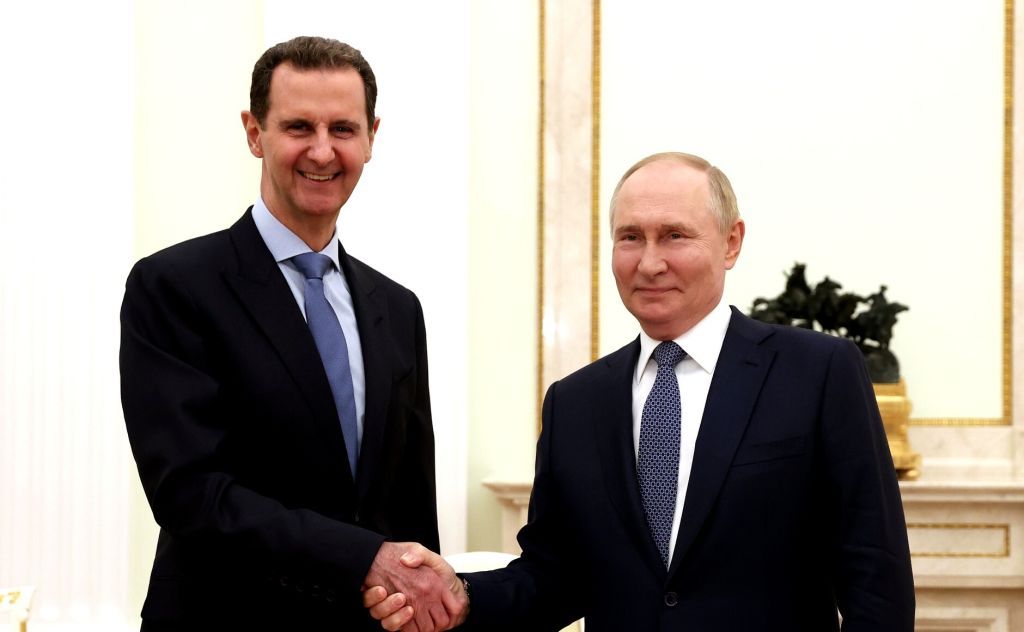 Putin holds talks with Assad in Moscow
