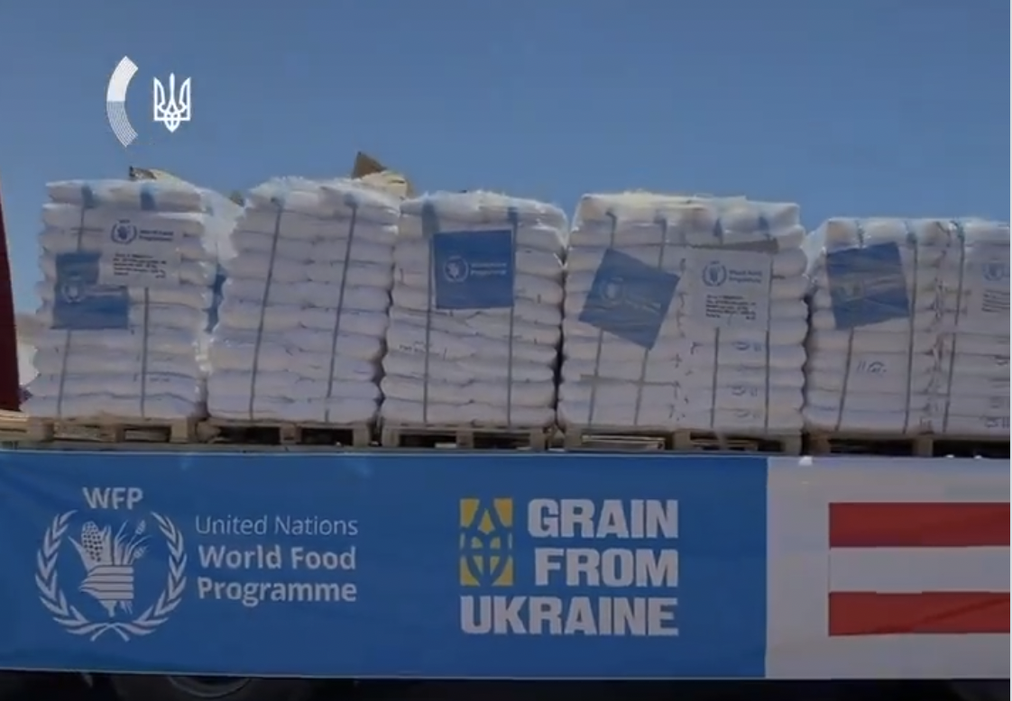 Ukraine sends Palestine 1,000 tons of flour in first tranche of food aid