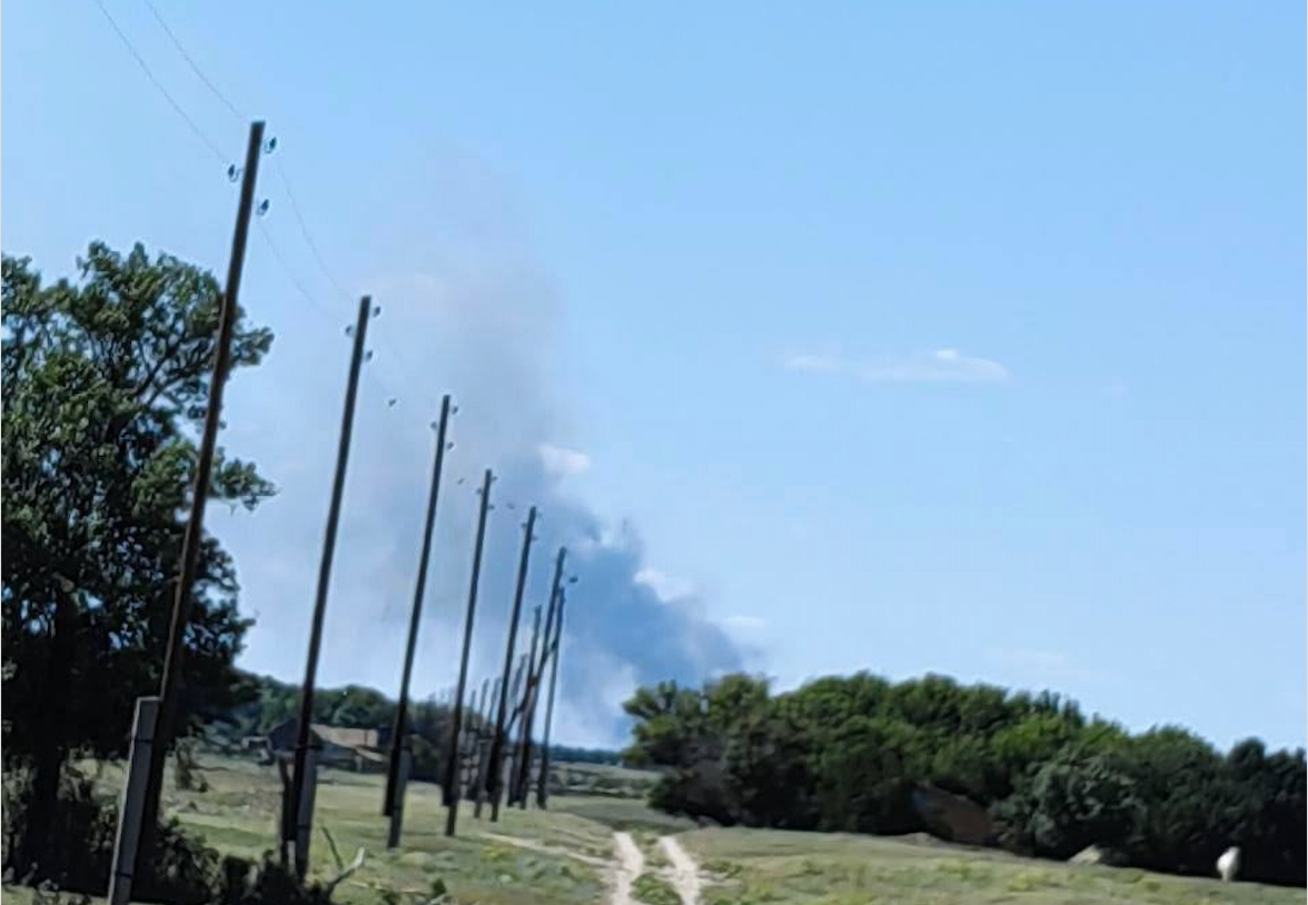 Russian Su-34 bomber crashes during training flight