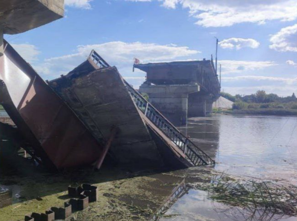 Ukrainian forces destroyed bridge over Seim River in Kursk Oblast, Russian authority claims