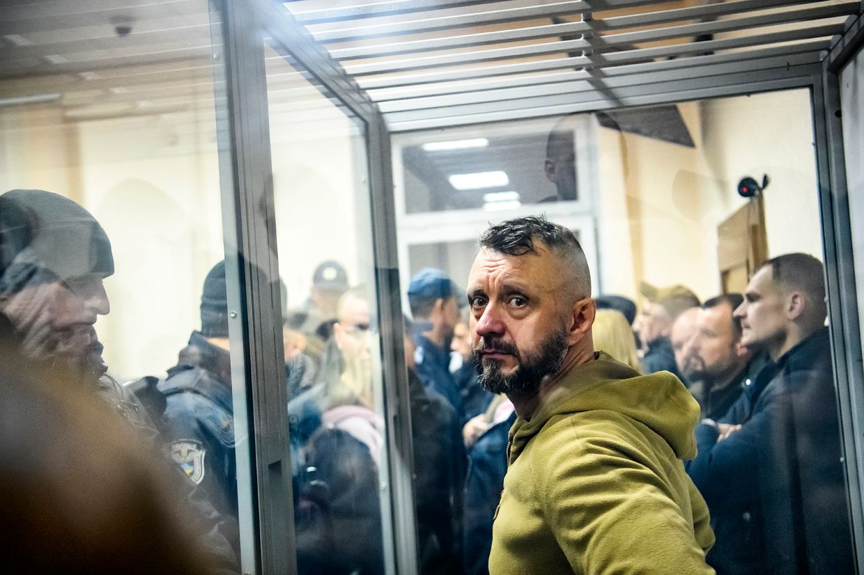 Ukrainian serviceman and musician Andriy Antonenko in court